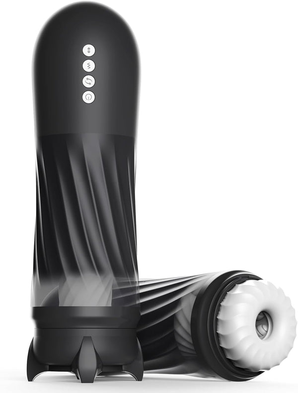 Automatic Personal Wellness Massager – Hands-Free Device with 3 Twisting, 5 Dynamic Motion & Vibration Modes, Gentle Warming Function, Soft-Touch Interior & Ergonomic Design