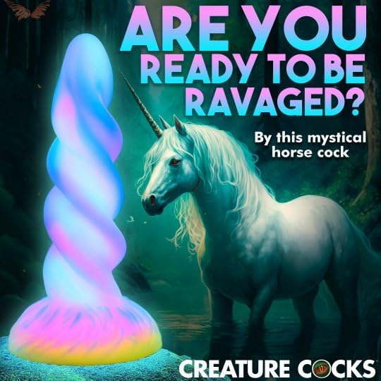 # Premium Glow-In-The-Dark Silicone Personal Wellness Massager  Firm yet Flexible Body-Safe Silicone Design with Unique Textured Finish, Hands-Free Suction Base, Phthalate-Free Construction, and Premium Fantasy-Inspired Styling.