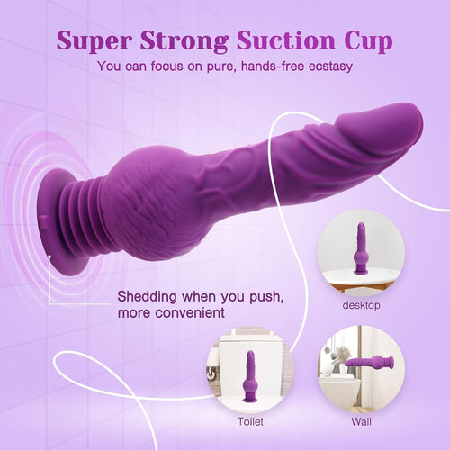 Personal Massager – Rechargeable Wellness Device with 10 Vibration & 3 Dynamic Motion Modes, Ergonomic 9.29-Inch Design, Soft-Touch Comfort & Adjustable Wearable Fit