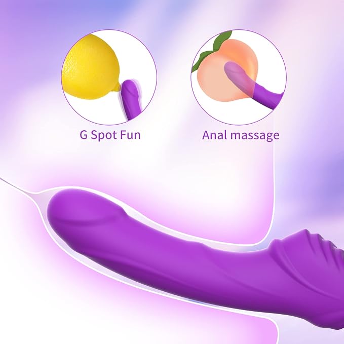 Personal Massager – Rechargeable Remote-Control Wellness Device with Soft-Touch Silicone, Dual-Action Comfort Design & Ergonomic Fit.