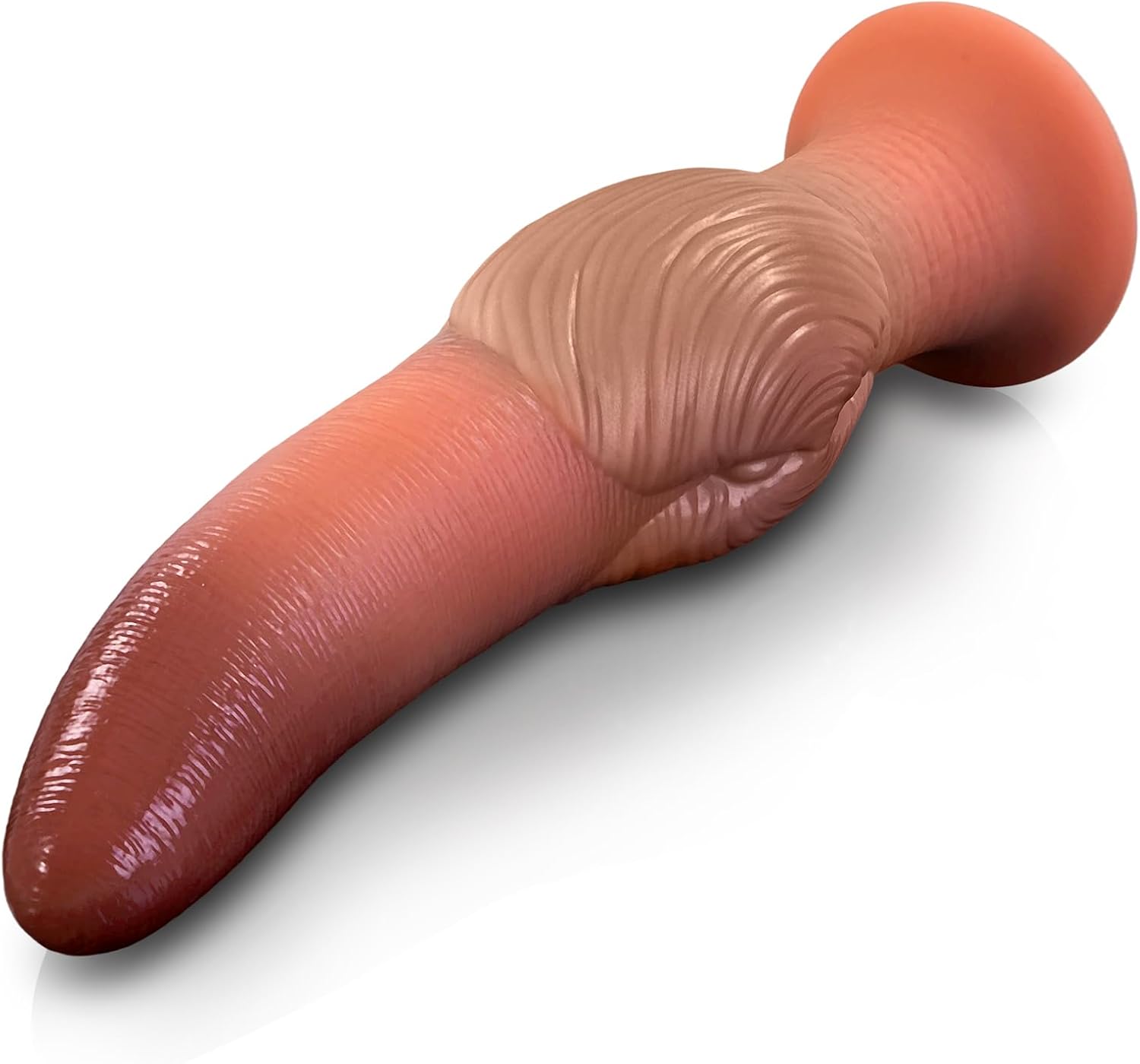 XXL Fantasy Personal Wellness Companion – Premium Soft-Touch Silicone Design with Extra-Thick Knotted Profile, Stable Suction Base, Ergonomic Contours & Advanced Comfort Fit