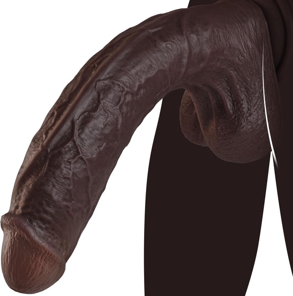 XXL Personal Wellness Companion – 11-Inch Premium Silicone Design with Realistic Skin-Like Finish, Extra-Thick Ergonomic Profile, Strong Suction Base & Hands-Free Stability
