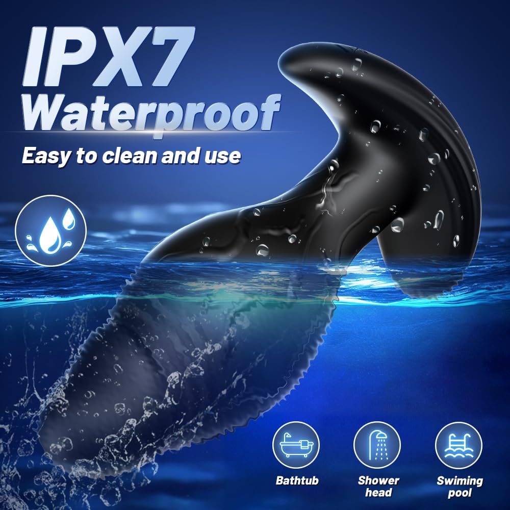 Smart Personal Wellness Massager – App & AI-Controlled Silicone Device with 360° Rotation, Multi-Mode Vibration, Ergonomic Design & Comfortable, Flexible Fit