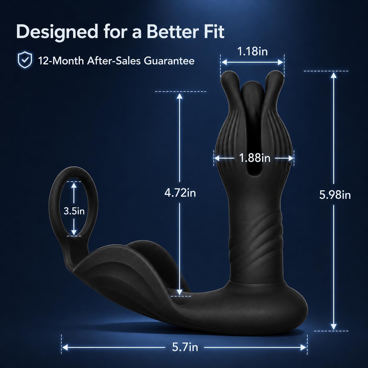 Premium App-Controlled Personal Wellness Massager  Ergonomic Rechargeable Intimate Wellness Device with Adjustable Multi-Mode Vibration, Remote & App Control, Body-Safe Silicone, Comfortable Design, and Waterproof Construction.