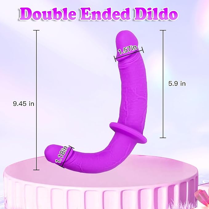 Double-Ended Personal Wellness Companion – Premium Silicone Wearable with Adjustable Harness, Hands-Free Design, Flexible Ergonomic Profile & Soft-Touch Comfort