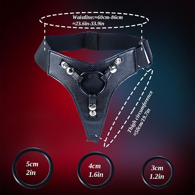Fantasy Wellness Companion Set – Adjustable Wearable Silicone Collection with Multiple Sizes, Secure Harness, Stable Suction Base, Ergonomic Contours & Beginner-Friendly Comfort