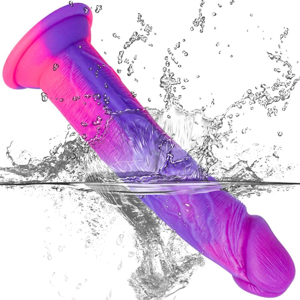 12" Soft Silicone # Premium Extra-Long Silicone Personal Wellness Massager  Realistic Ergonomic Design with Flexible Body-Safe Silicone, Hands-Free Suction Base, Comfortable Grip, and Durable Construction for a Premium Personal Care Experience.