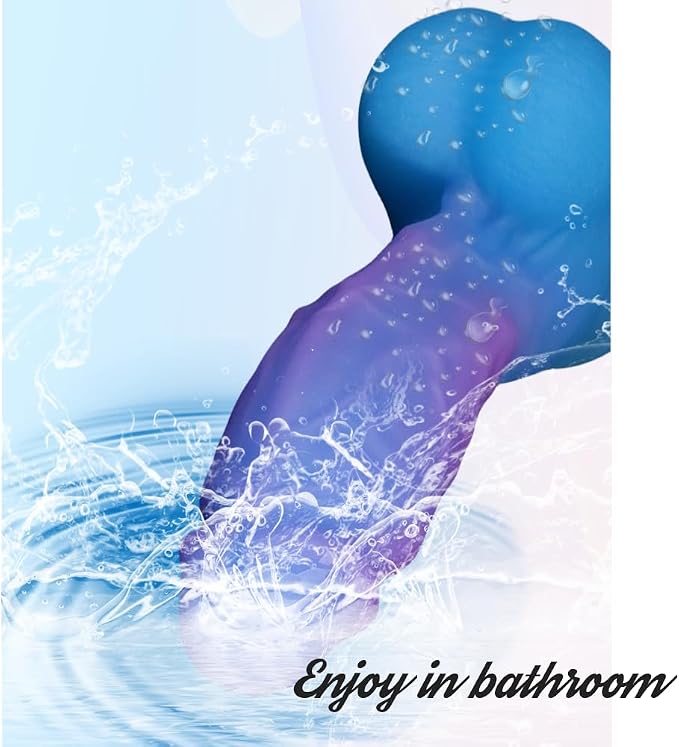 8" Personal Wellness Companion – Premium Gradient Liquid-Silicone Design with Extra-Thick 5.75" Profile, Strong Suction Base, Soft-Touch Finish & Stable Hands-Free Support
