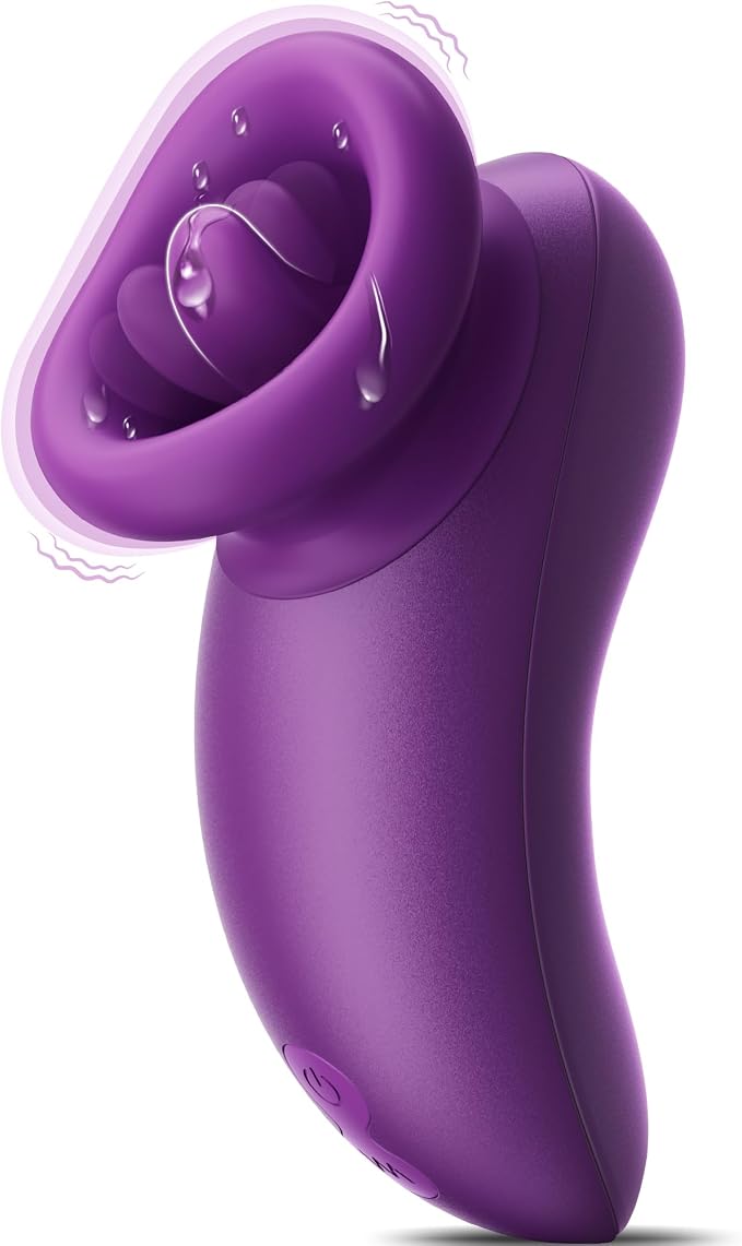 Tongue-Style Personal Wellness Massager – Quiet, Waterproof Silicone Device with Gentle Licking Motion, Multi-Mode Vibration, Portable Ergonomic Design & Easy-Care Finish