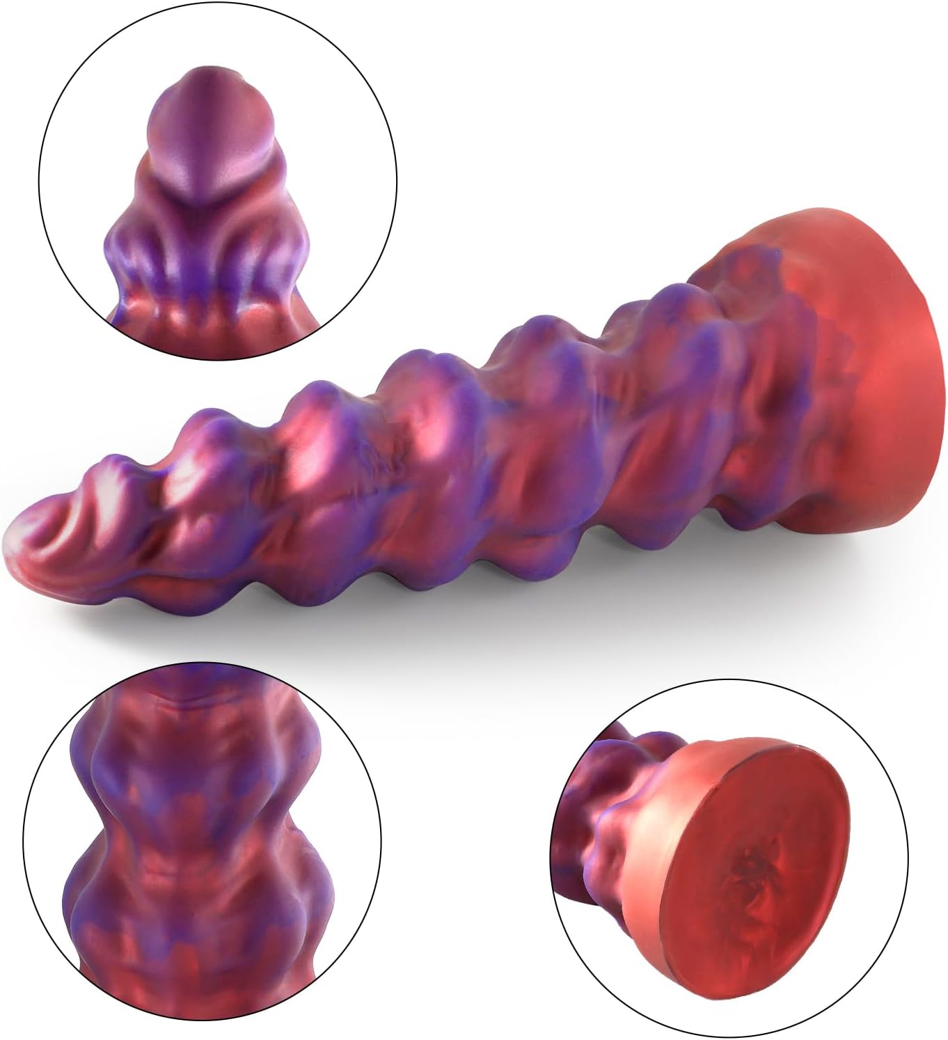XXL Fantasy Personal Wellness Companion – Premium Silicone Design with Extra-Large Profile, Flexible Ergonomic Contours, Strong Suction Base & Stable Hands-Free Support