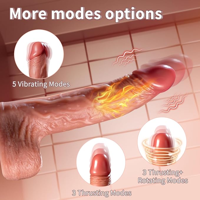 Personal Massager – Rechargeable Remote-Control Wellness Device with 9 Vibration Settings, 3 Dynamic Motion Modes, Gentle Warming Function & Ergonomic Design.