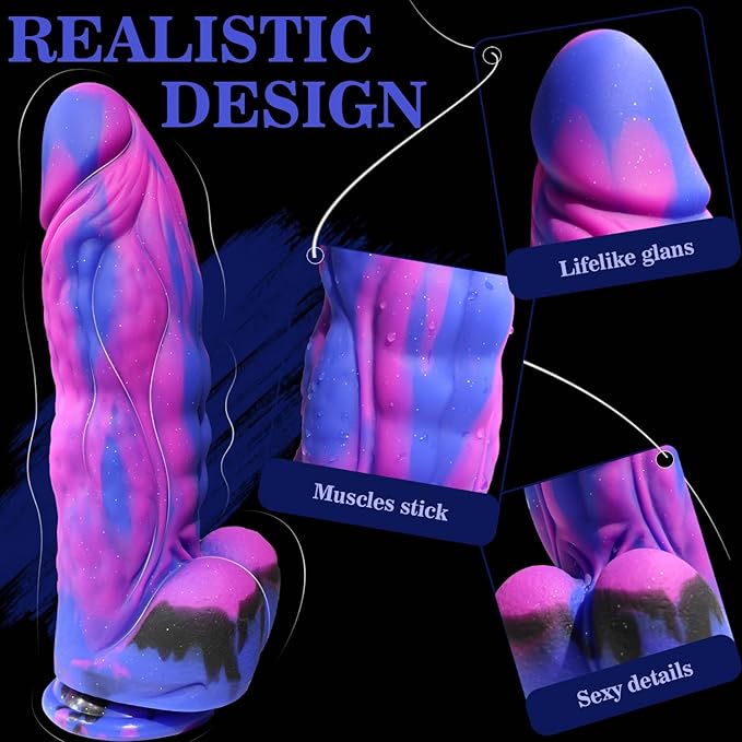 XL Personal Wellness Companion – Premium Soft Liquid-Silicone Design with Extra-Thick Profile, Strong Suction Base, Realistic Soft-Touch Finish, Ergonomic Contours & Hands-Free Stability