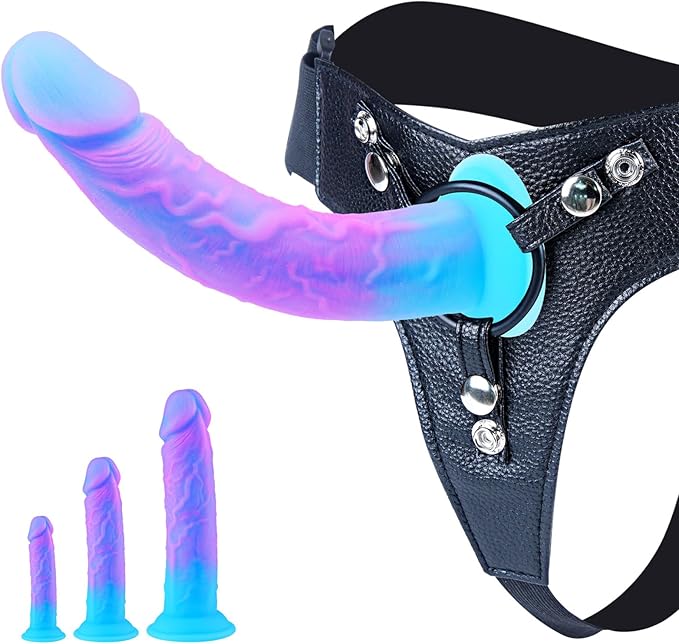 Fantasy Wellness Companion Set – Adjustable Wearable Silicone Collection with Multiple Sizes, Secure Harness, Stable Suction Base, Ergonomic Contours & Beginner-Friendly Comfort