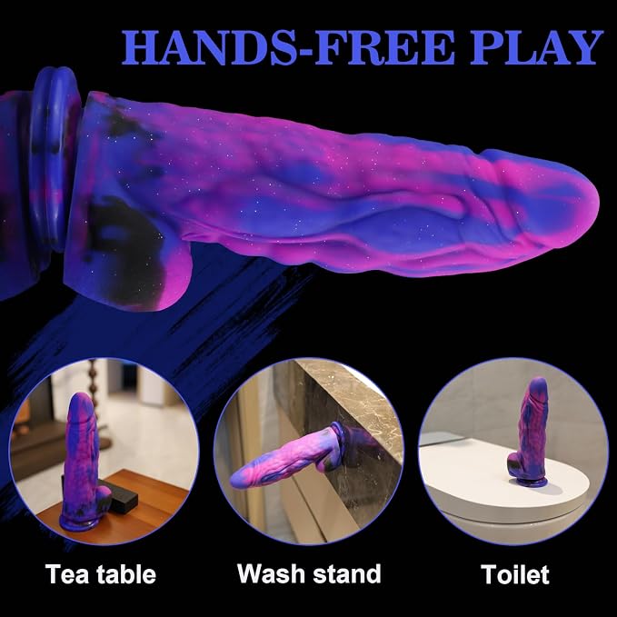 XL Personal Wellness Companion – Premium Soft Liquid-Silicone Design with Extra-Thick Profile, Strong Suction Base, Realistic Soft-Touch Finish, Ergonomic Contours & Hands-Free Stability