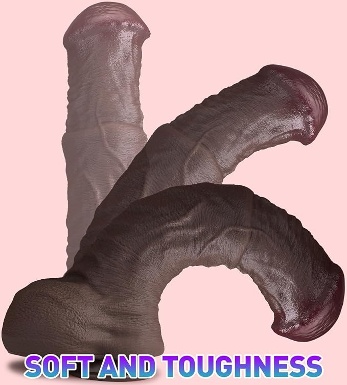 Premium Body Wellness Companion – Extra-Large Soft-Touch Silicone Design with Flexible Ergonomic Contours, Ribbed Texture & Stable Hands-Free Base