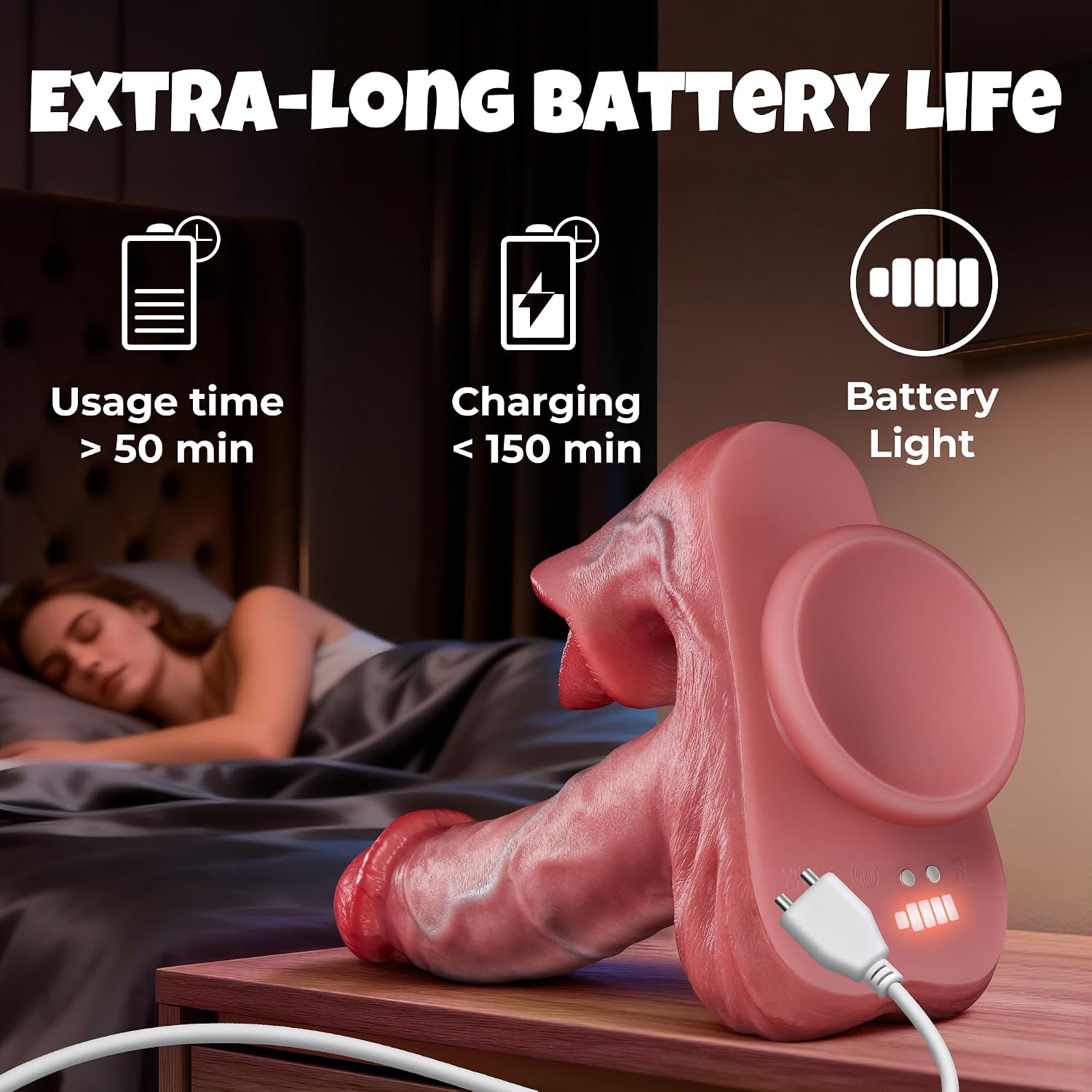 360° Personal Wellness Massager – Premium Soft-Silicone Device with Dynamic Motion, Flexible Comfort Design, Ergonomic Contours & Smooth Body-Safe Finish