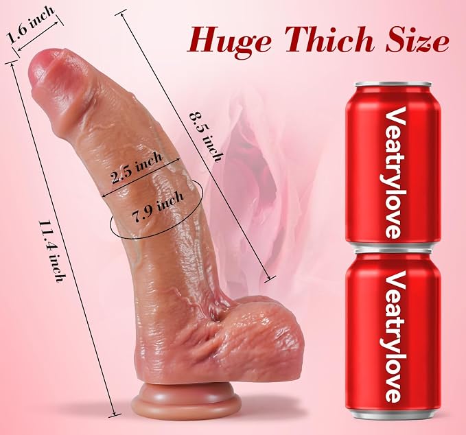 Premium Personal Wellness Companion – Extra-Large Soft-Touch Silicone Design with Realistic Skin-Like Finish, Ergonomic Contours & Comfort-Focused Construction
