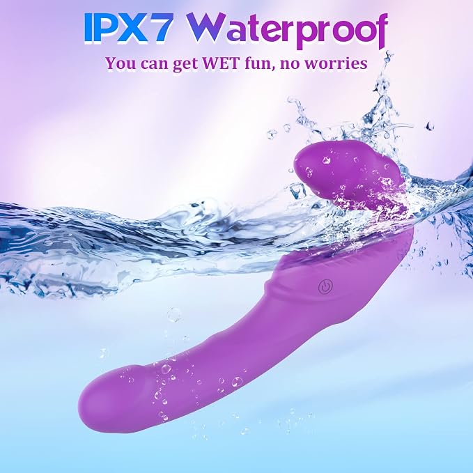 Personal Massager – Rechargeable Remote-Control Wellness Device with Soft-Touch Silicone, Dual-Action Comfort Design & Ergonomic Fit.
