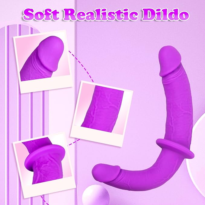 Double-Ended Personal Wellness Companion – Premium Silicone Wearable with Adjustable Harness, Hands-Free Design, Flexible Ergonomic Profile & Soft-Touch Comfort