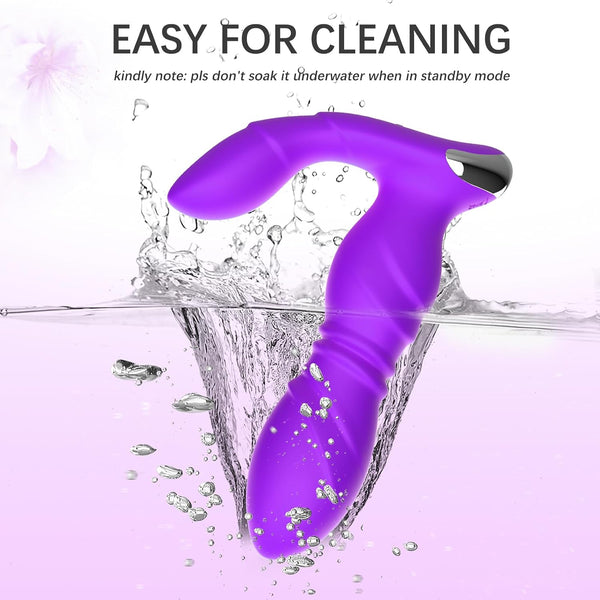 Smart Wearable Personal Wellness Massager – App & Remote-Controlled Strapless Device with 9 Dynamic Motion Settings, Gentle Vibration Functions, Flexible Silicone & Ergonomic Hands-Free Design