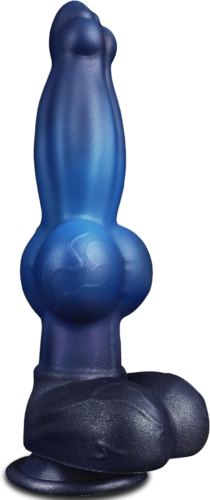 Fantasy Personal Wellness Companion – Premium Soft-Touch Silicone Design with Thick Knotted Contours, Stable Suction Base, Flexible Ergonomic Profile & Hands-Free Support