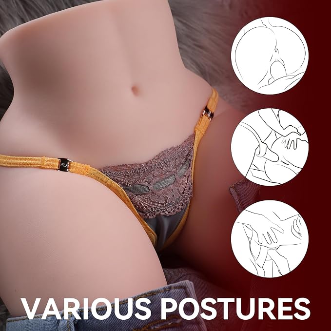 Full-Body Wellness Companion – Lifelike Soft-Touch Design with Flexible Internal Support Frame, Dual-Channel Comfort System & Premium Easy-Care Construction