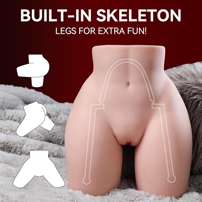 Full-Body Wellness Companion – Lifelike Soft-Touch Design with Flexible Internal Support Frame, Dual-Channel Comfort System & Premium Easy-Care Construction