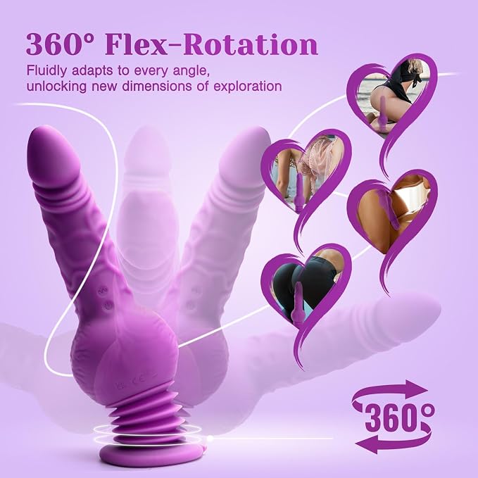Personal Massager – Rechargeable Wellness Device with 10 Vibration & 3 Dynamic Motion Modes, Ergonomic 9.29-Inch Design, Soft-Touch Comfort & Adjustable Wearable Fit
