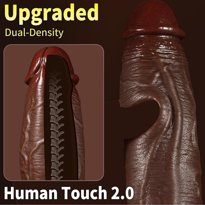 XXL Personal Wellness Companion – Premium Dual-Layer Silicone Design with Flexible Shaft, Realistic Soft-Touch Finish, Stable Suction Base & Ergonomic Comfor