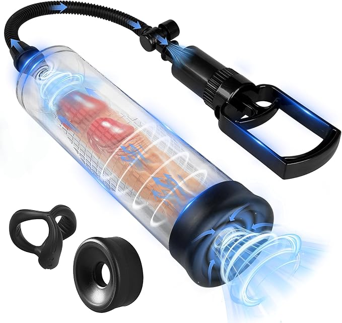 Personal Wellness Device – Manual Air-Pressure Comfort System with Adjustable Support Ring, Soft Silicone Sleeve & Ergonomic Design