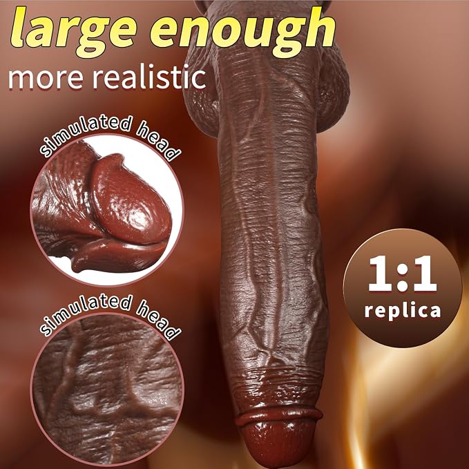 XXL Personal Wellness Companion – Premium Dual-Layer Silicone Design with Flexible Shaft, Realistic Soft-Touch Finish, Stable Suction Base & Ergonomic Comfor