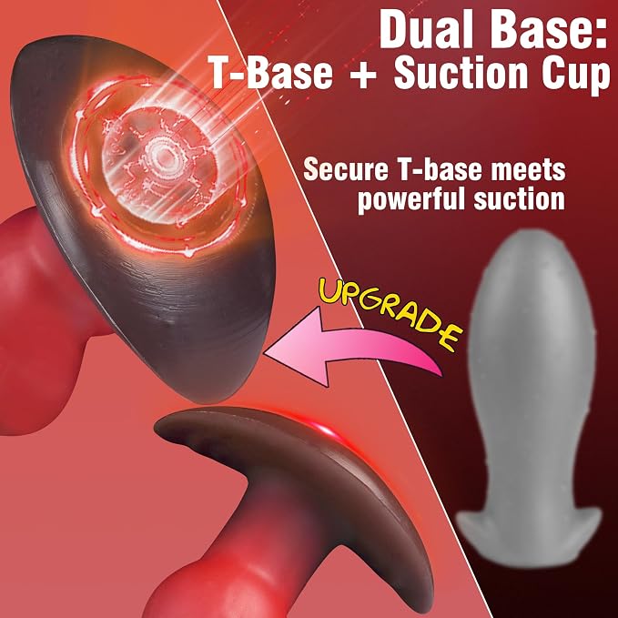 Personal Wellness Companion – Premium Soft-Touch Silicone Design with Ergonomic Contours, Secure Suction Base, Flexible Knotted Profile & Comfortable Fit.