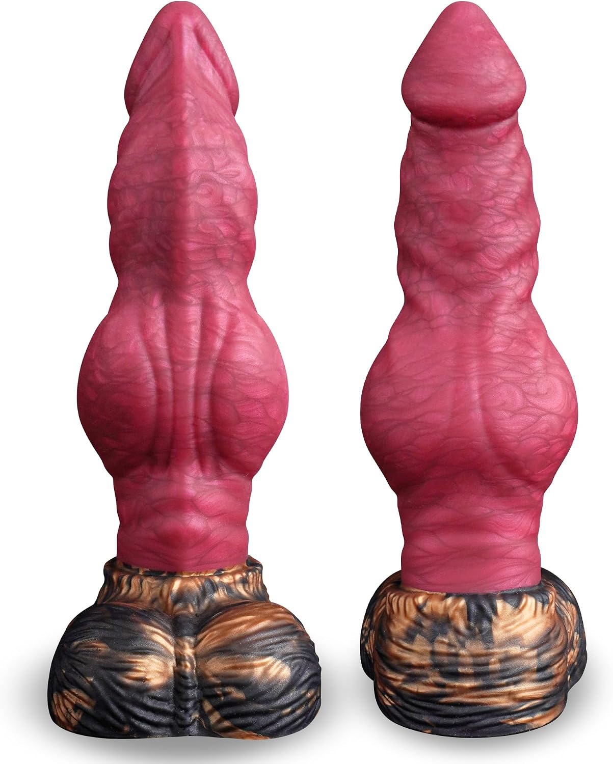 Fantasy Personal Wellness Companion – Premium Soft-Touch Silicone Design with Knotted Contours, Stable Suction Base, Flexible Ergonomic Profile & Hands-Free Support