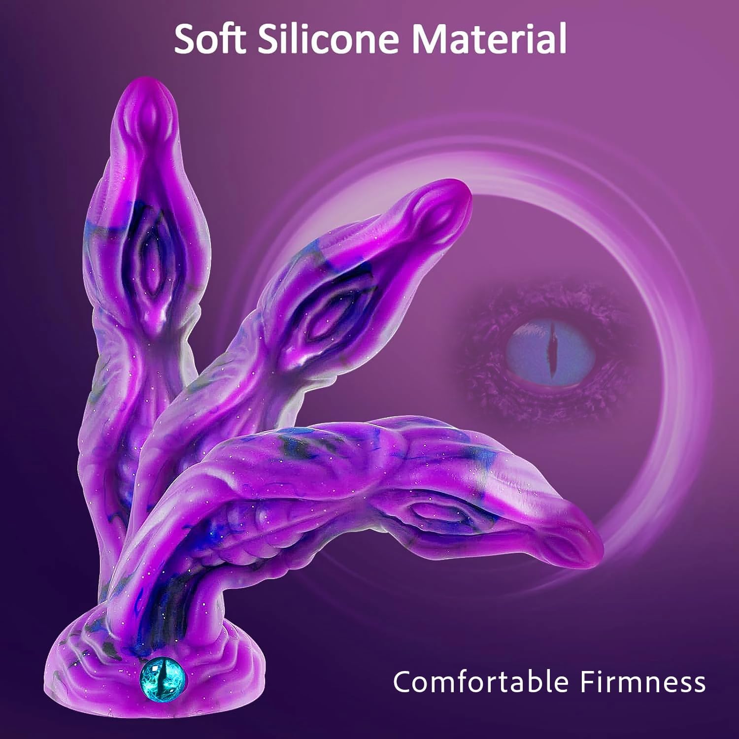 10.4" # Premium Fantasy Silicone Personal Wellness Massager  Extra-Long Flexible Body-Safe Silicone Design with Unique Fantasy-Inspired Styling, Hands-Free Suction Base, Ergonomic Form, Durable Construction, and Premium Smooth Finish.