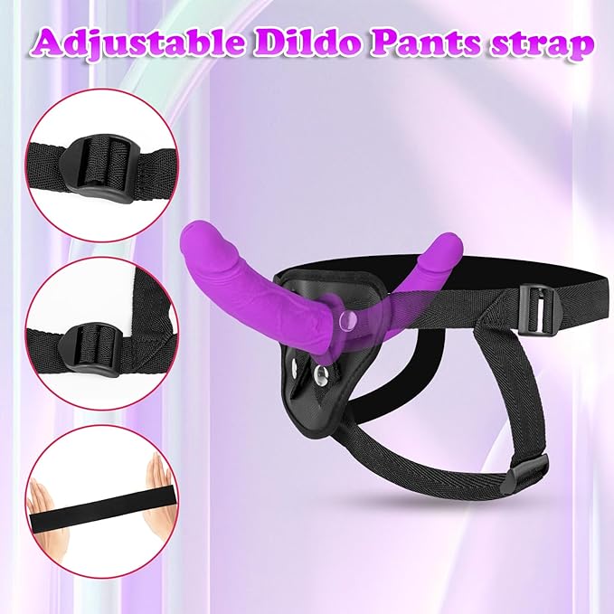 Double-Ended Personal Wellness Companion – Premium Silicone Wearable with Adjustable Harness, Hands-Free Design, Flexible Ergonomic Profile & Soft-Touch Comfort