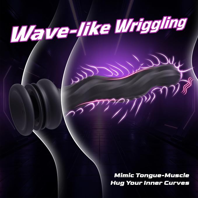 Pro Personal Wellness Massager – 4-in-1 Remote-Control Device with Swirling, Wriggling, Rotating & Vibration Modes, Premium Soft-Touch Design, Stable Suction Base & Ergonomic Comfort