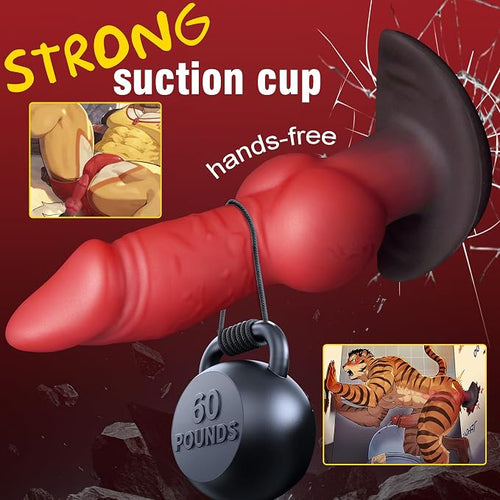 Personal Wellness Companion – Premium Soft-Touch Silicone Design with Ergonomic Contours, Secure Suction Base, Flexible Knotted Profile & Comfortable Fit.