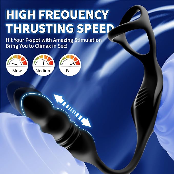 Pro Personal Wellness Massager – Remote-Control Rechargeable Device with 9 Vibration Modes, Flexible Beaded Design, Ergonomic Comfort & Adjustable Wearable Fit
