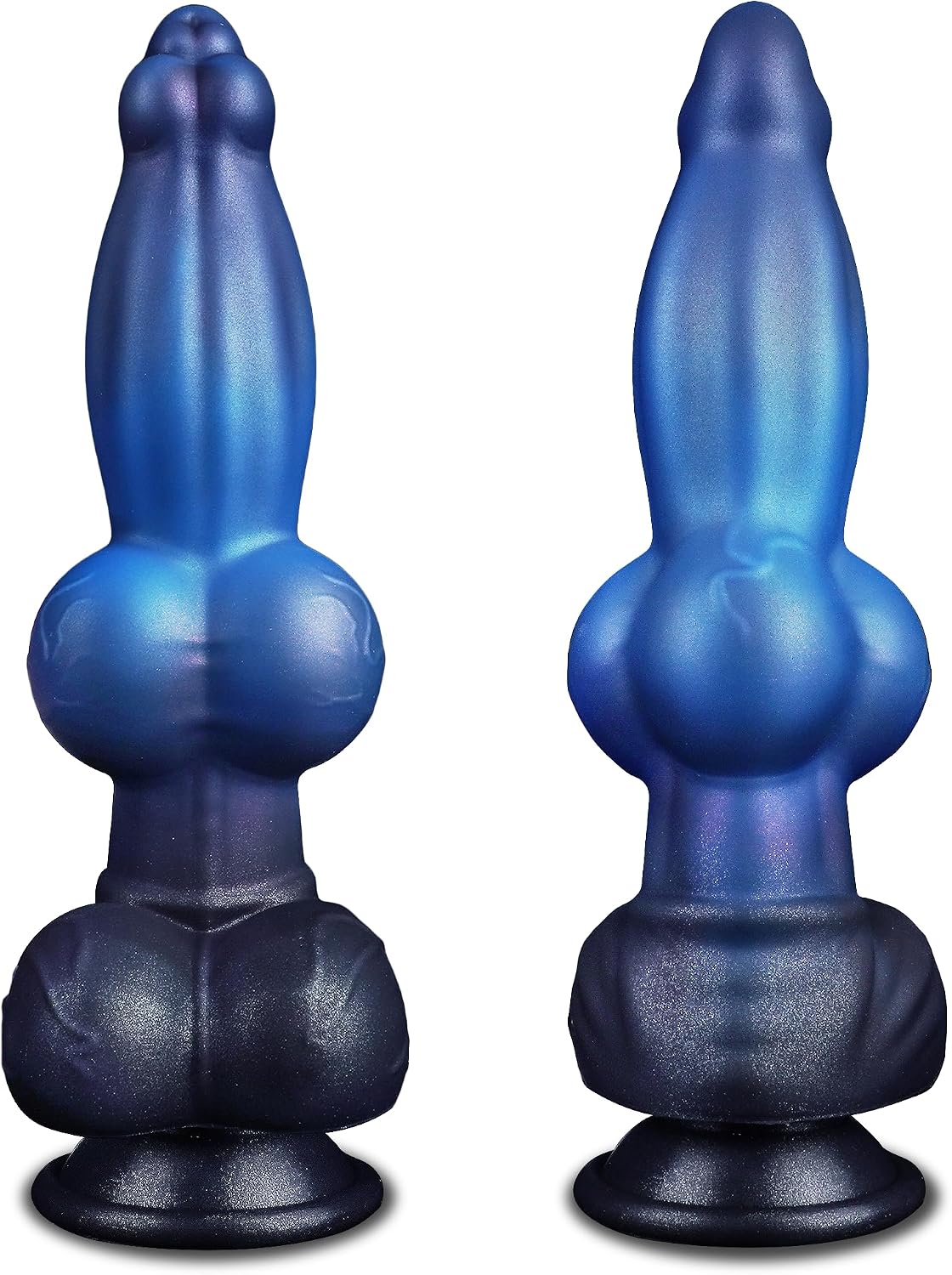 Fantasy Personal Wellness Companion – Premium Soft-Touch Silicone Design with Thick Knotted Contours, Stable Suction Base, Flexible Ergonomic Profile & Hands-Free Support
