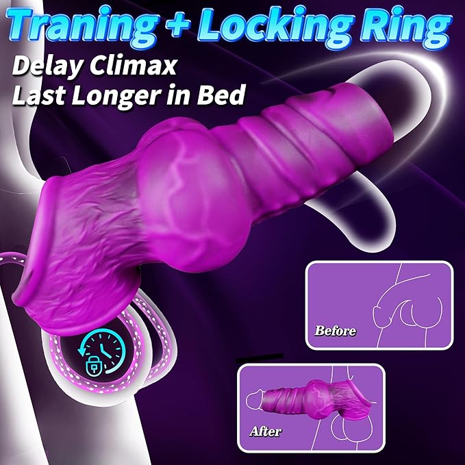 Premium Soft-Silicone Wearable with Support Ring, Flexible Comfort Fit, Ergonomic Contours, Reusable Design & Textured Finish