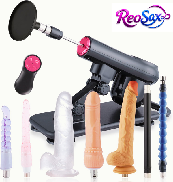 Automatic Personal Wellness System – Powerful Motion Device with Secure Suction Base, 3XLR Connector & 8 Interchangeable Attachments, Designed for Adjustable Comfort
